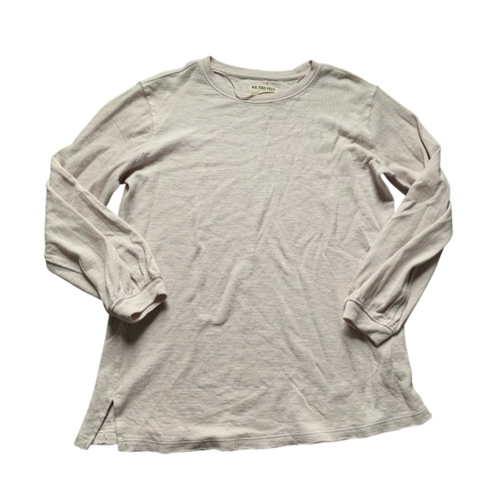 We the Free Light Pink Long Sleeve Shirt S